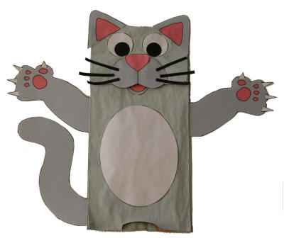 Paper Bag Cat Craft