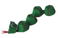 Egg Carton Snake Craft