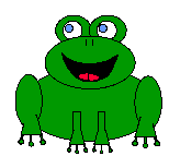Young children frog craft