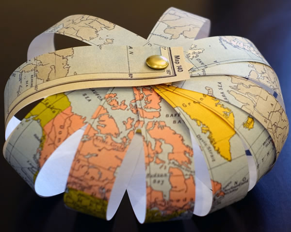 paper strip planet earth craft
