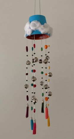Rainbow Wind Chime Craft