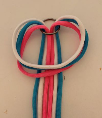 Shoelace Keychain Craft